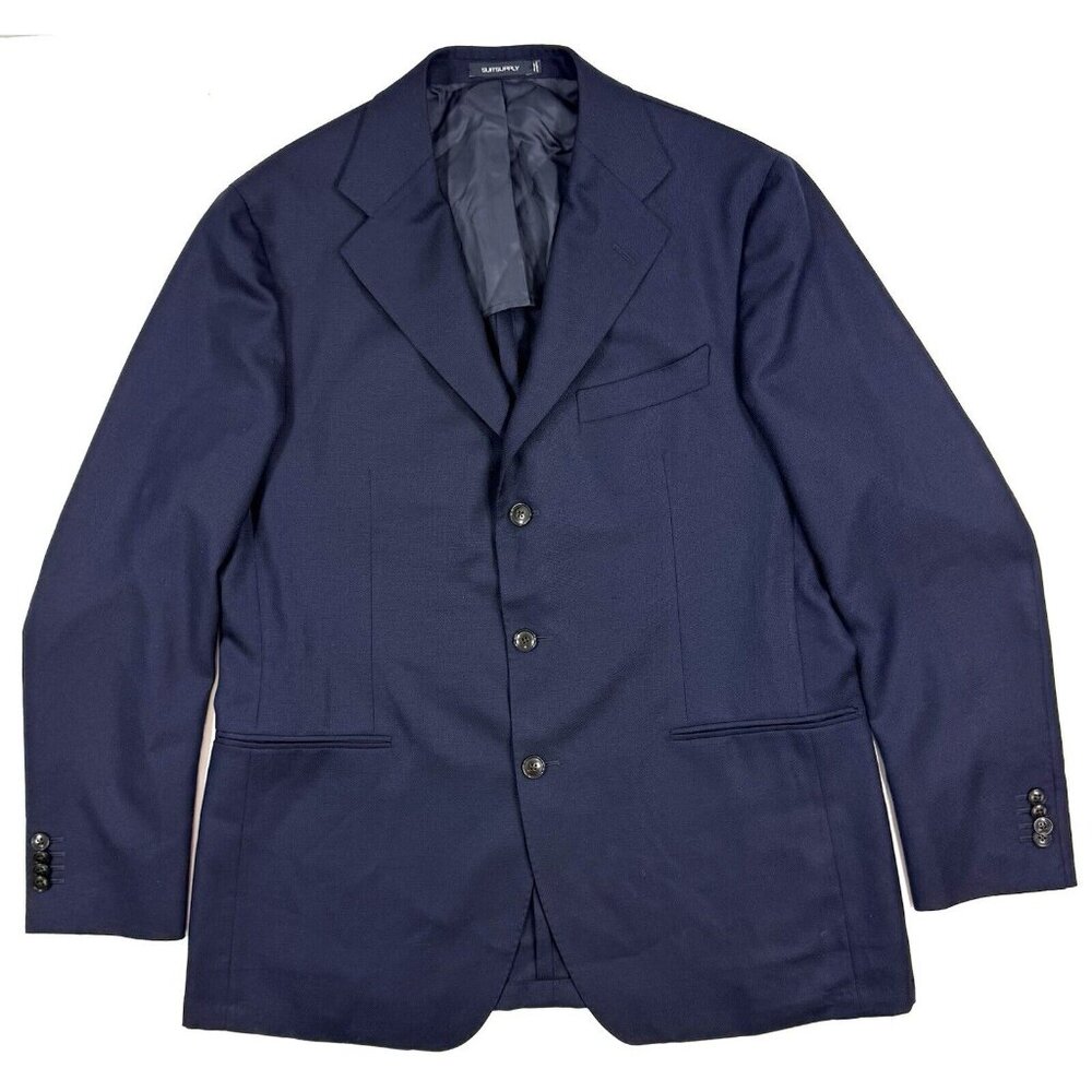 Suitsupply Sport Coat Mens Size 44R Vitale Barberis Canonico Wool Surgeon Cuff